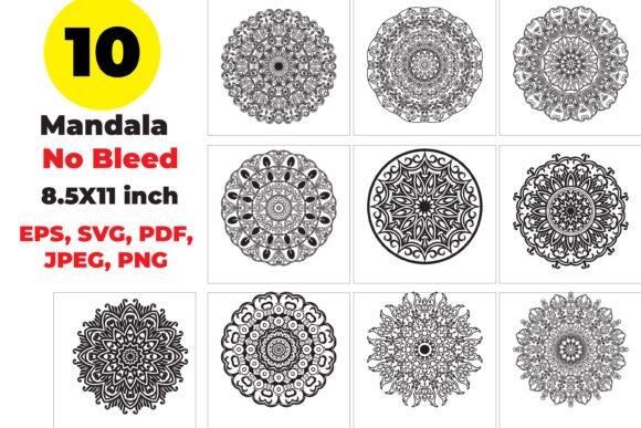 10 Ornamentala Decorative Mandala: A Creative Resource for Artists and Enthusiasts