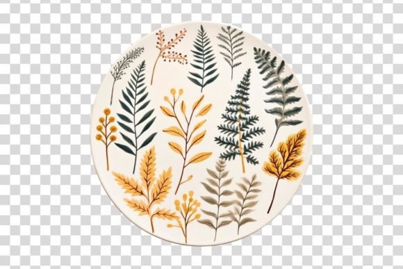 1066 Decorative Plate Isolated: Elevate Your Design Projects with Precision and Style