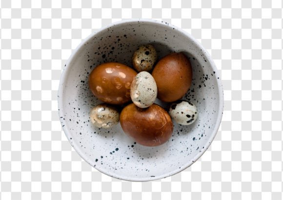 1994 Decorative Eggs Bowl Isolated: A Timeless Addition to Any Creative Space