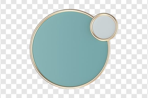 2842 Blue Decorative Plate Isolated: A Versatile Design Element for Creative Projects