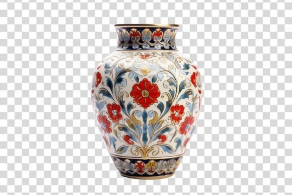 421 Decorative Vase Isolated: A Versatile Tool for Creative Designers