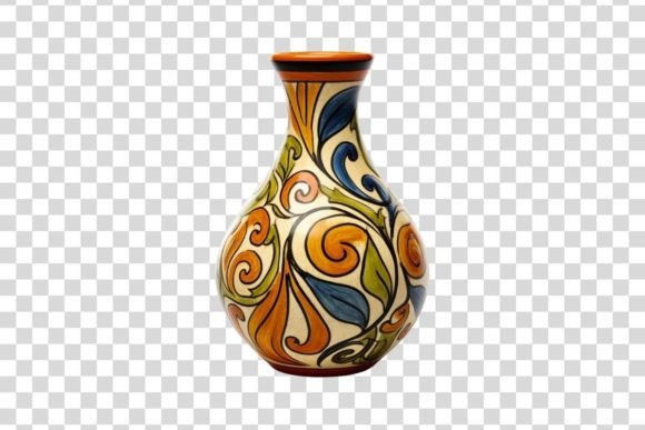423 Decorative Vase Isolated