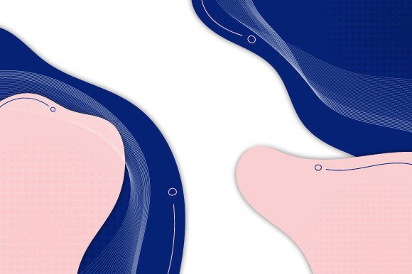 Abstract Colorful Decorative Shape and Its Versatile Applications