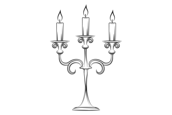 Burning Candles in Decorative Vintage Ca: A Timeless Addition to Any Space