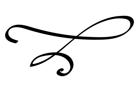 Calligraphic Element: Decorative Vintage for Timeless Design