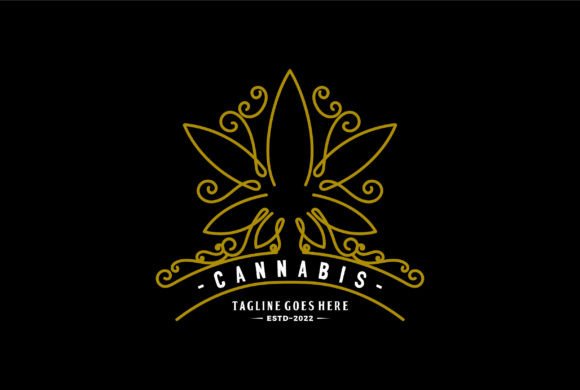 Cannabis Marijuana Ganja Leaf Decorative: A Symbol of Modern Elegance and Brand Identity