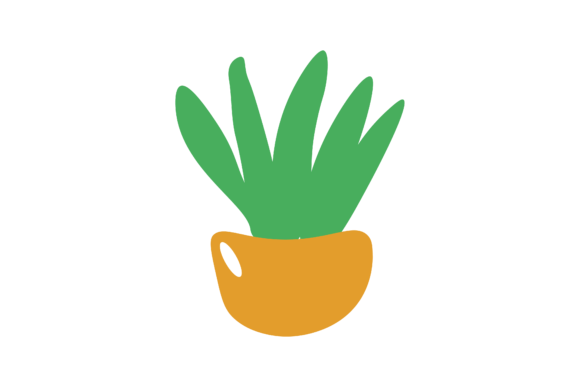 Cute Decorative Plants Leaves Icon: A Versatile Design Element for Digital Projects