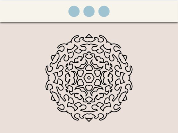 Decorative Detailed Mandala