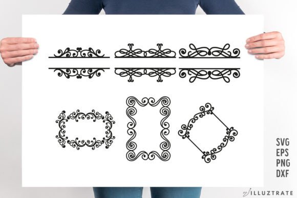 Decorative Frames SVG Cut Files: Elevate Your Craft Projects with Precision and Style