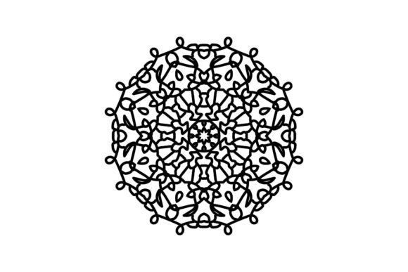Decorative Mosque Mandala Icon