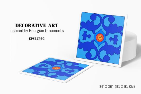 Georgian Ornaments-Decorative Vector Art: A Unique Blend of Tradition and Modern Design