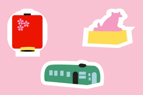 Japanese Decorative Design Graphic