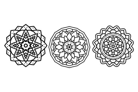 Mandala Decorative Flower Lotus Icon Set: A Strategic Tool for Creative and Professional Use