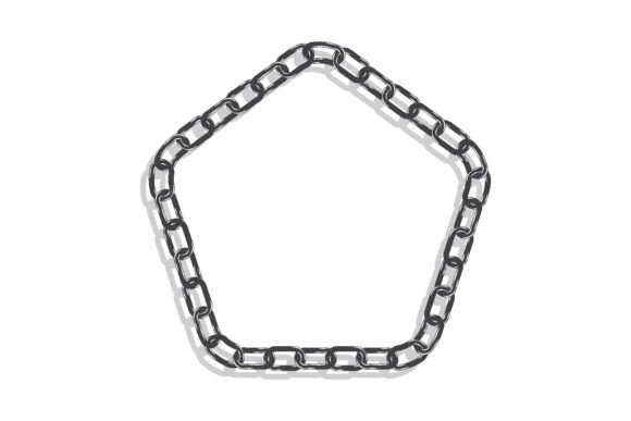 Pentagonal CHAIN Frame for Decorative He: A Versatile Design Solution