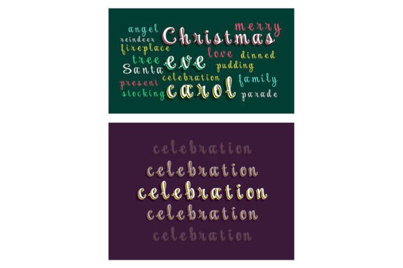 Vector Decorative Typography Bundle