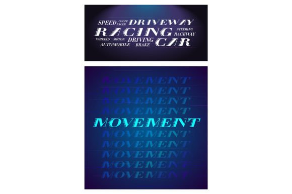 Vector Decorative Typography Set: Elevate Your Visual Communication